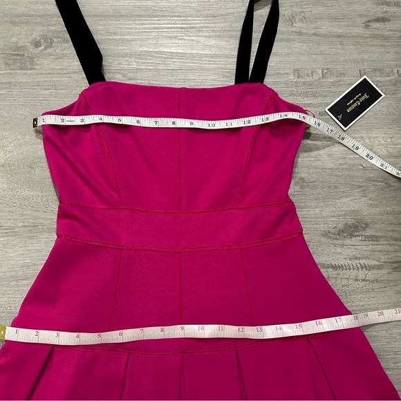 Juicy Couture black label CASHMERE ROSE DRESS Sz 4 cocktail wedding party dress - Picture 5 of 8